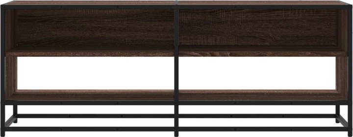 Image du produit VidaXL Meuble TV Lowboard Meuble TV Table de télévision brun imitation chêne (180 x 40 x 46 cm)