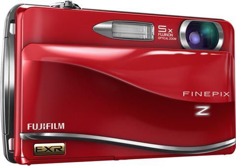 Fujifilm FinePix Z800 EXR, 12MP, zoom 5x, filmati HD, rosso