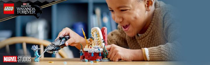 Produktbild LEGO König Namors Thronsaal (76213, LEGO Marvel)