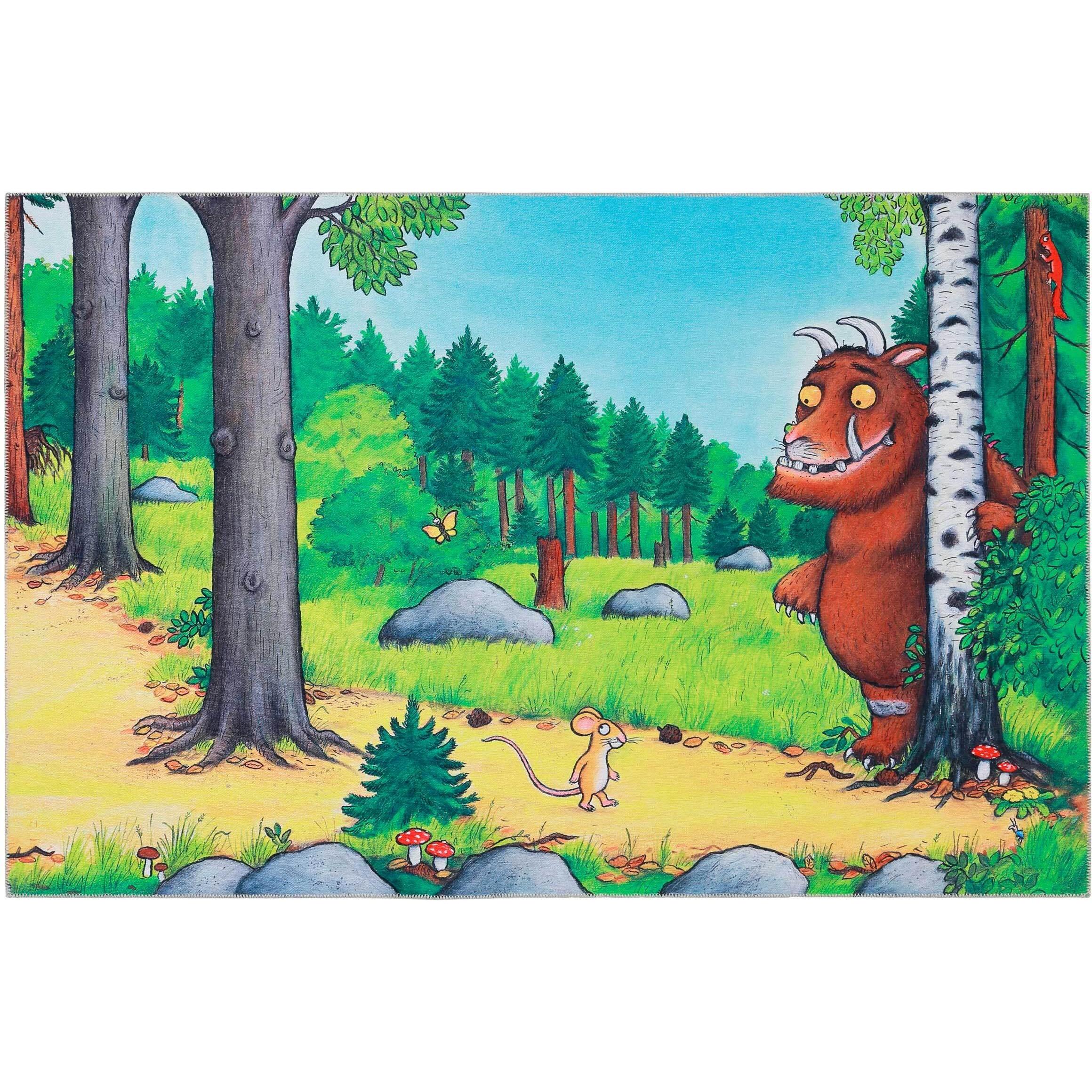 Thumbnail - Der Grüffelo, Kinderteppich, Mouselo (110 x 170 cm)
