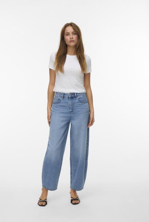 Actual product image Vero Moda VMBILLIE Hohe Taille Barrel Fit Jeans Mom Jeans (W29/L34)
