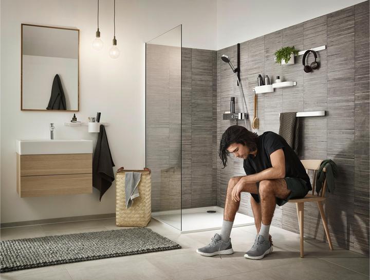 Produktbild hansgrohe Pulsify Select S 105 Relaxation EcoSmart (3 Strahlarten, 9 l/min)