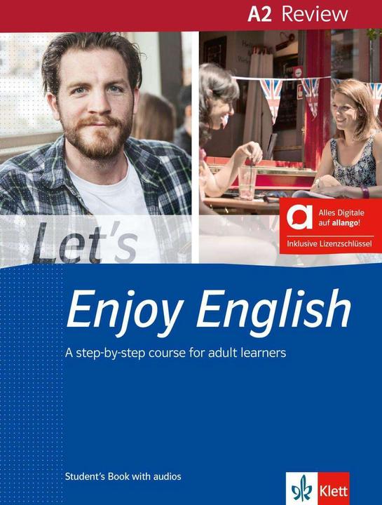 Actual product image Let's Enjoy English A2 Review - Hybrid Edition allango (German, English, 2024)