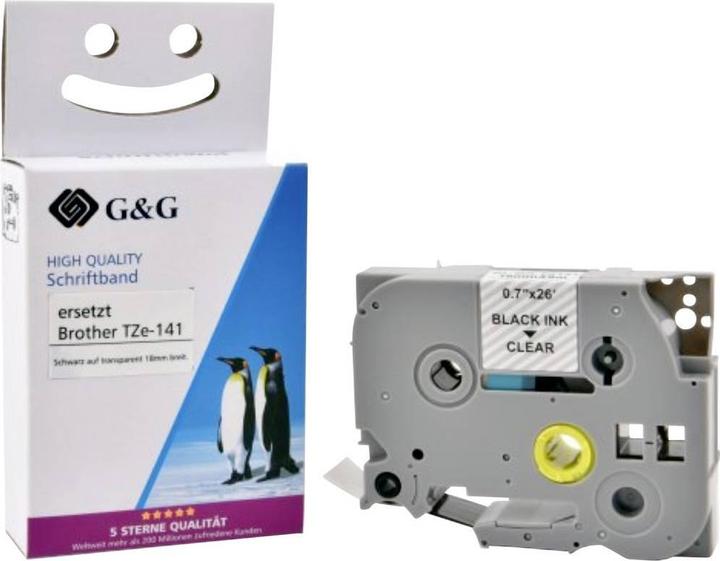 Schwarz, Transparent