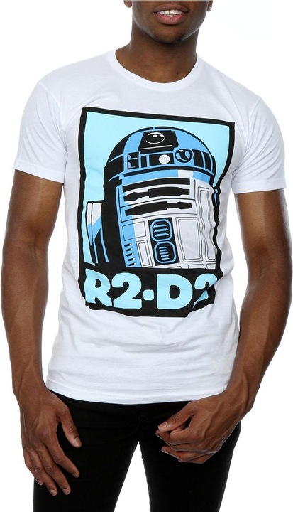 Immagine prodotto Star Wars R2-D2 Poster Maglietta Uomo (3XL)