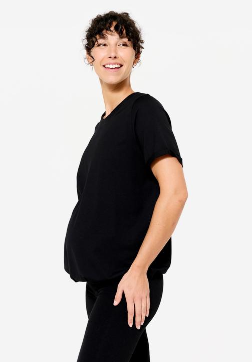 Image du produit Domyos T-shirt de maternité yoga femme, noir (M)
