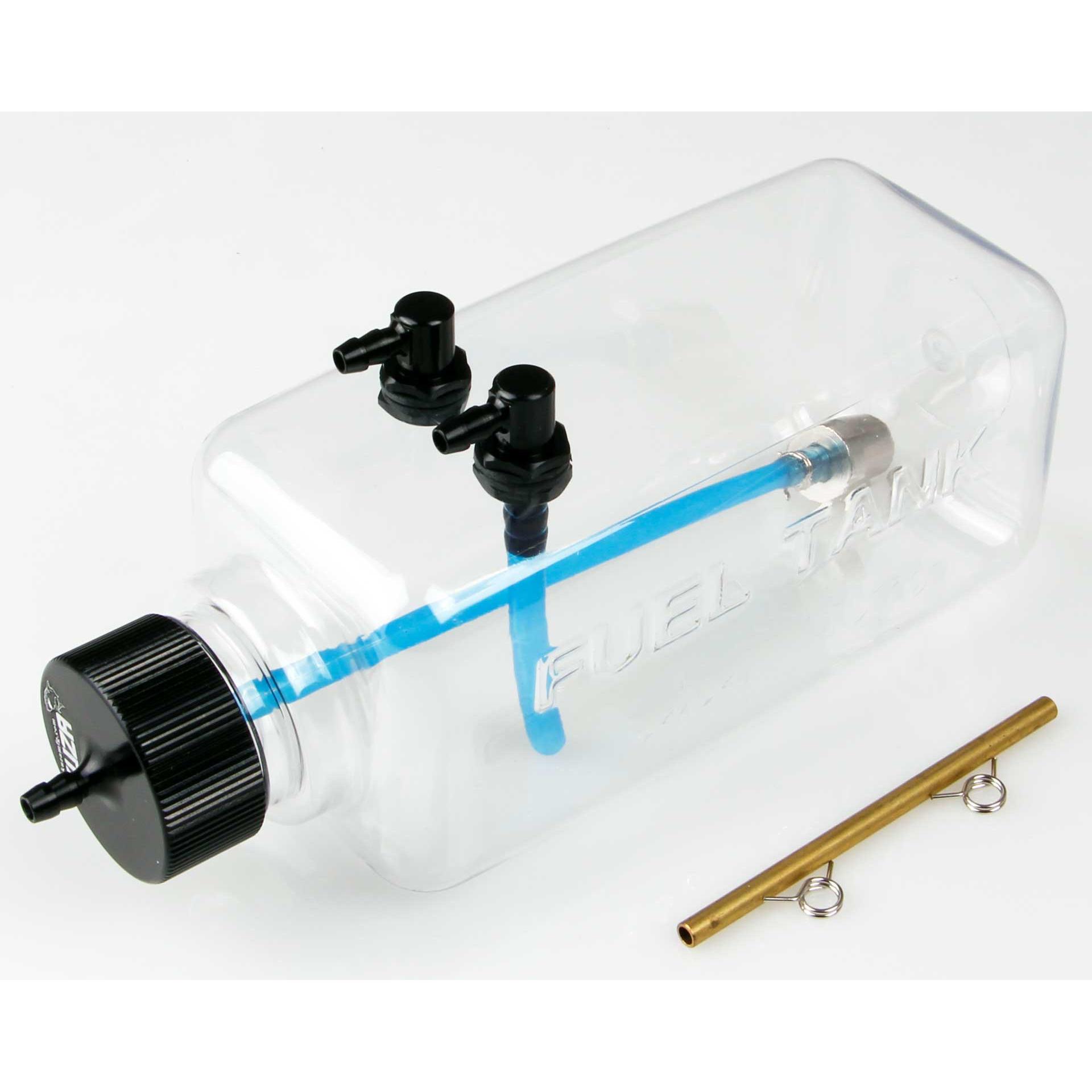 Kuza benzintank 1000ccm (34oz.) mit aluminium tankbeschläge v3