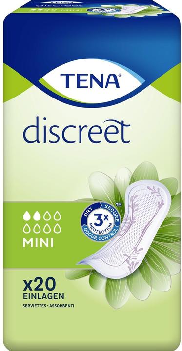 Actual product image Tena Incontinence pads Discreet Mini 20 pieces (20 x, M)