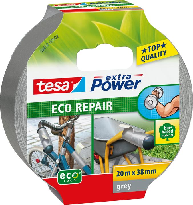 Actual product image tesa EXTRA POWER ecoLogo fabric tape (38 mm)