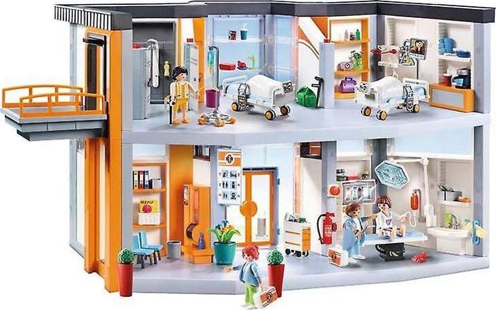 Produktbild Playmobil Grosses Krankenhaus mit Einrichtung (70190, Playmobil City Life)