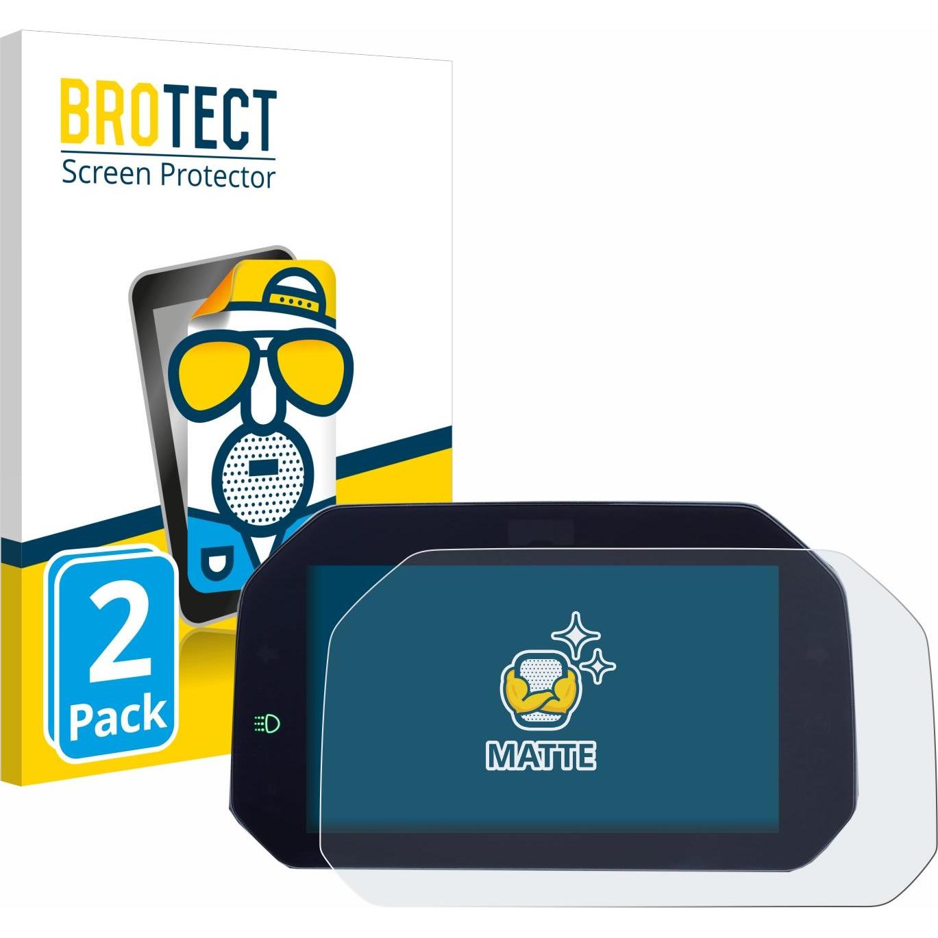 BROTECT, Accessori per navigatori GPS, Pellicola protettiva antiriflesso opaca