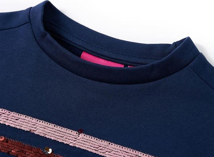 Immagine prodotto VidaXL Maglia da bambino blu navy 116,Materiale: 95 (116)