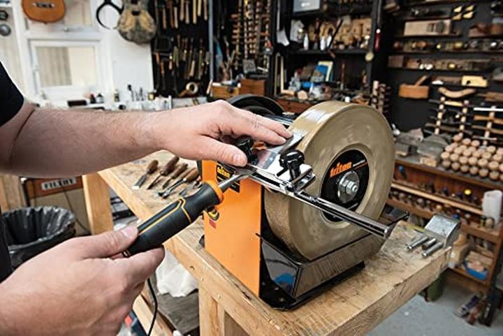 Immagine prodotto Triton TWSS10 Levigatrice a umido 120 watt 220 grana + accessori (Levigatrice, 120 W)