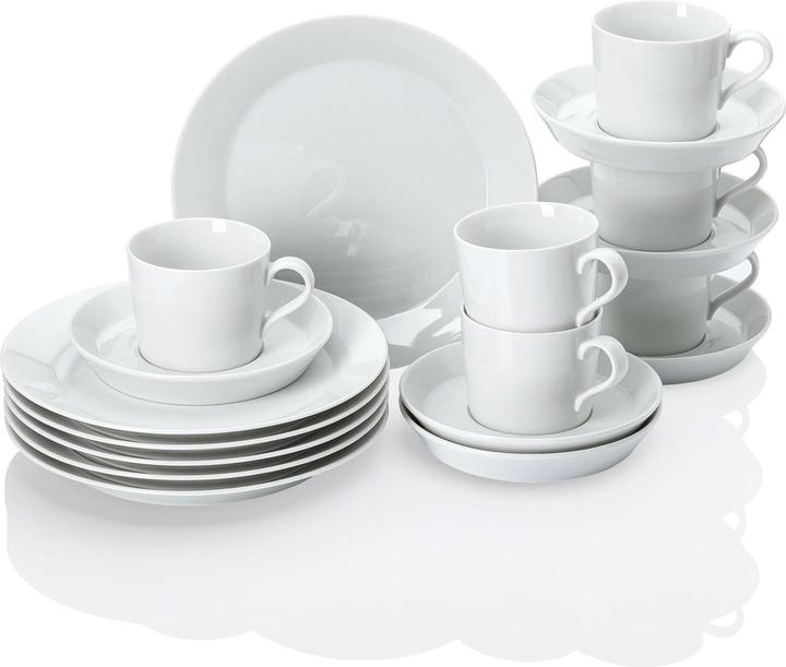 Actual product image Arzberg TRIC/white coffee set 18 pcs. (18 x)