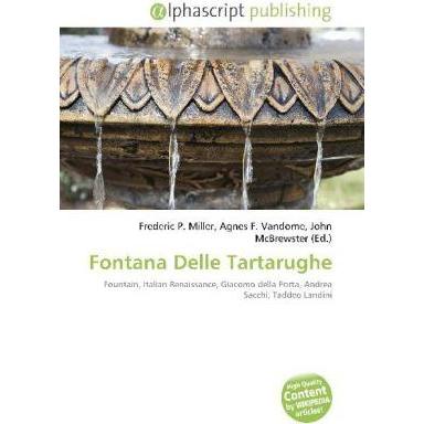 Fontana Delle Tartarughe, Fachbücher