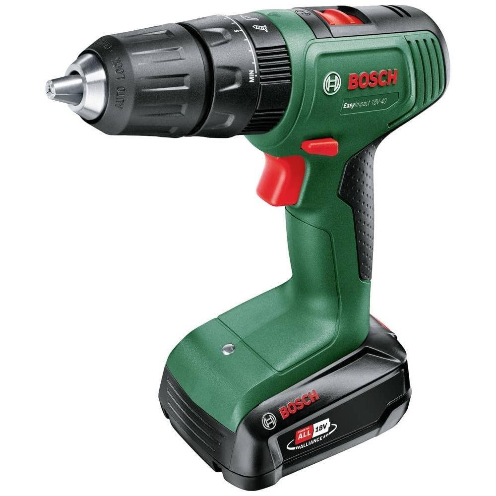 Thumbnail - Bosch Home & Garden, Bohrmaschine + Akkuschrauber, EasyImpact 18V-40 (Akkubetrieb)