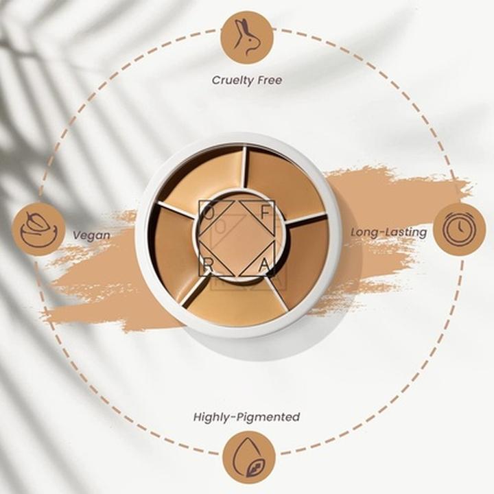 Produktbild OFRA Cosmetics Ofra Derma Tones Concealer Wheel Palette für Frauen 0,35 Unzen