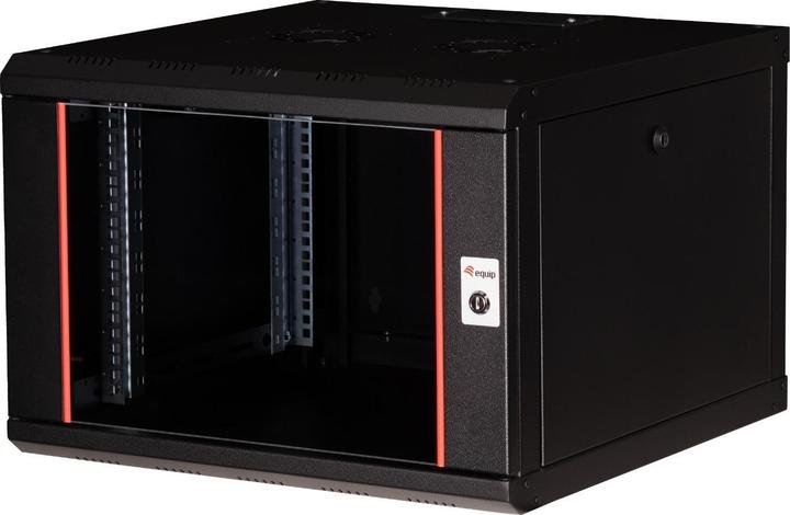 Produktbild equip Netzwerkschrank 19" 07U 600x600mm schwarz (10.86 HE, 19 Zoll Rack)