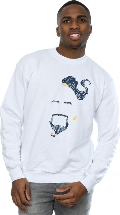 Immagine prodotto Disney Aladdin Movie Genie Blue Face Felpa Uomo (XL)