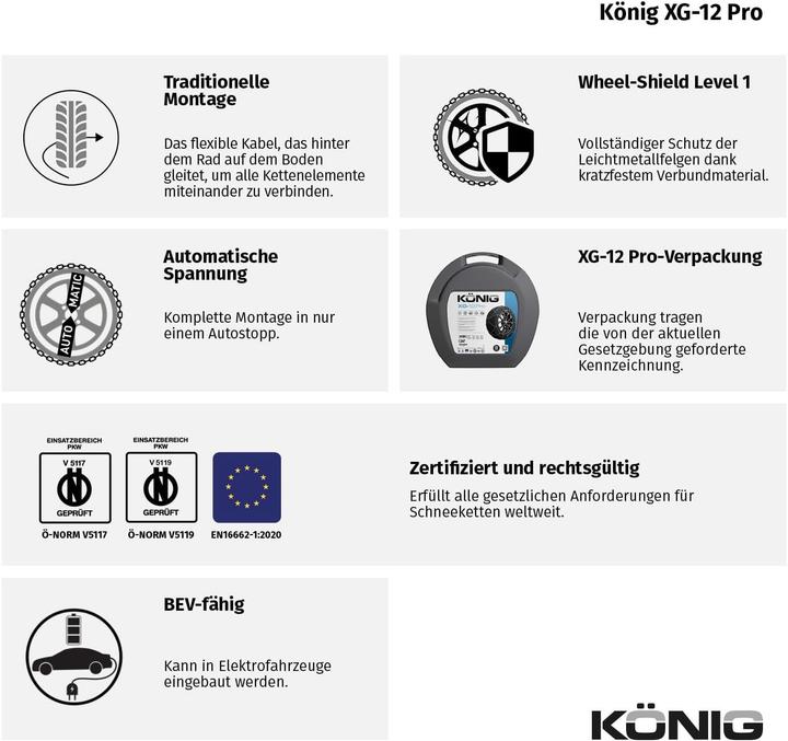 Actual product image König Chain XG-12 PRO 266