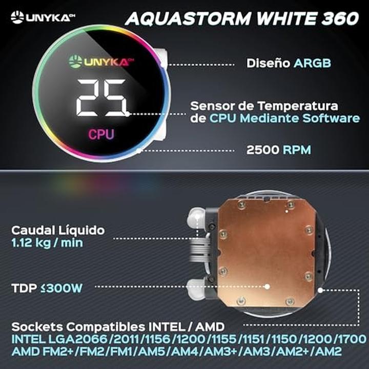 Produktbild Unykach AquaStorm White 360