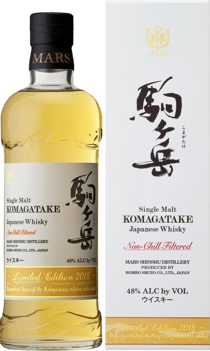 Produktbild Shinshu Mars Komagatake Limited Edition 2018 (Single Malt, Japanischer Whisky, 1 x 70 cl)