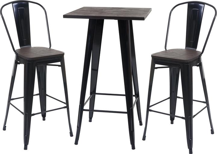 MCW A73-Tisch-Set (117 x 60 x 117 cm)