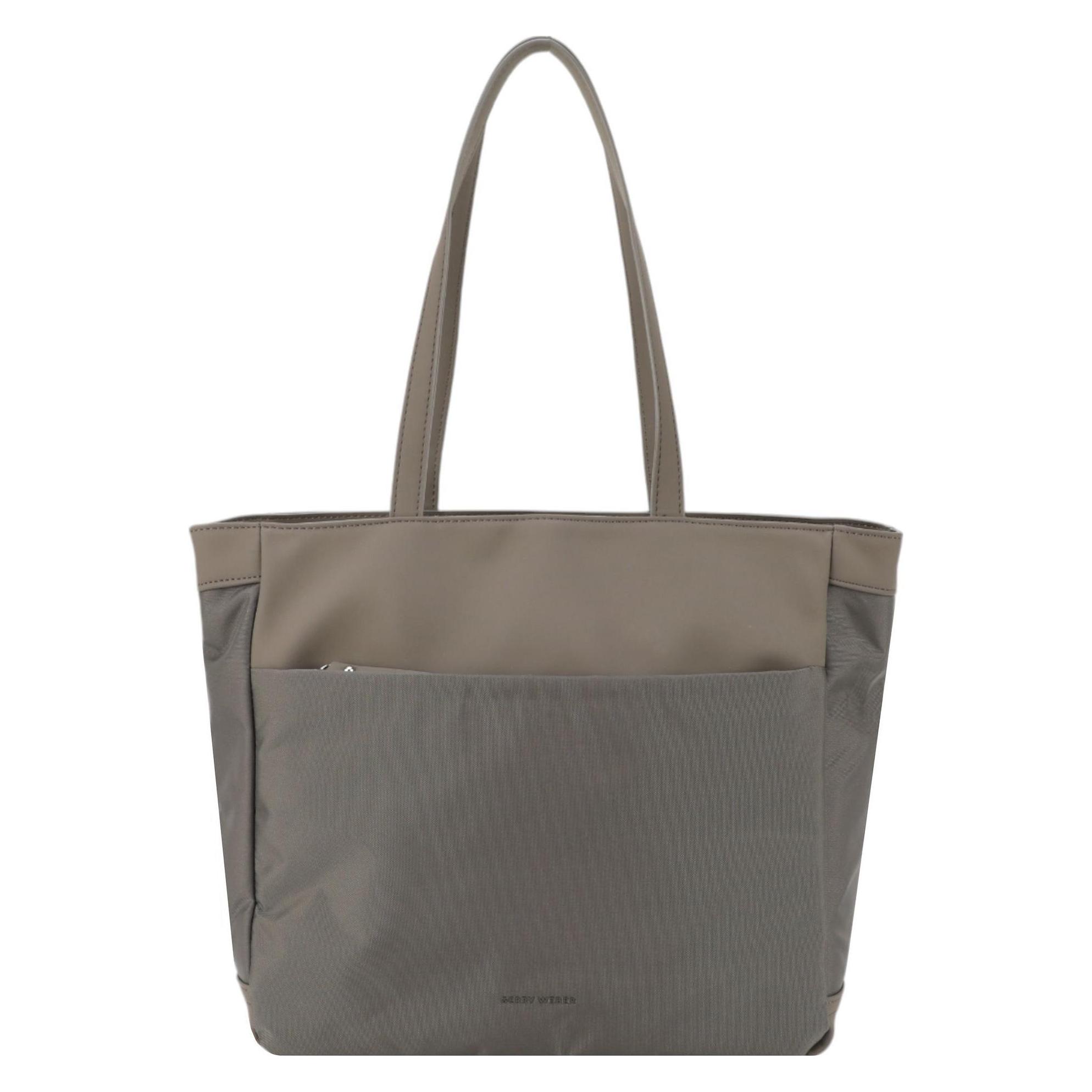 Gerry Weber, Damen, Handtasche, Tranquility Schultertasche 32 Cm, Grau