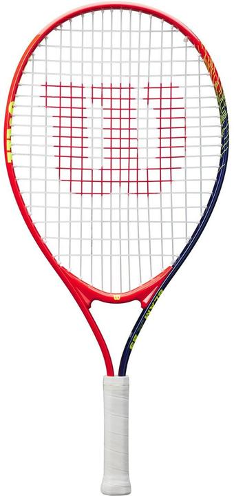 Wilson Slam Junior 23 Boys Tennisschläger rot-gelb besaitet 205g L0 NEU (0, 200 g)