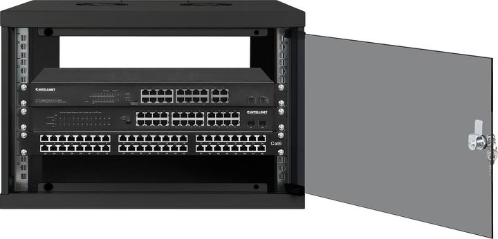 Actual product image Intellinet 48.30cm (19") Basic Wallmount Cabinet (6 RU, 19 inch rack)