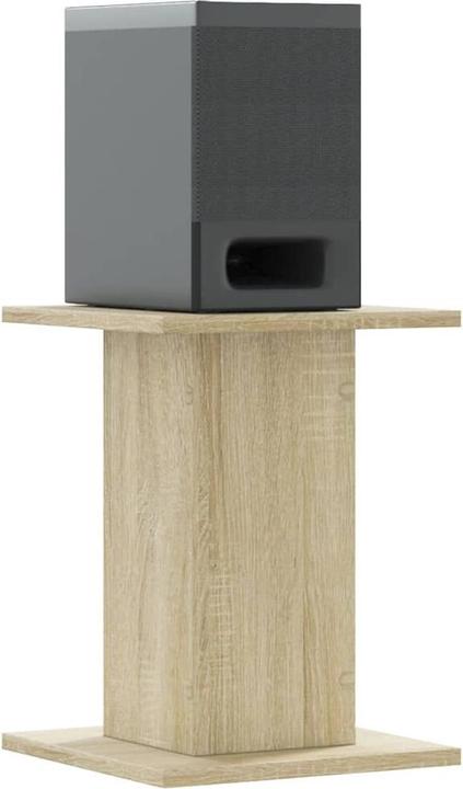 Actual product image vidaXL Speaker stand 2pcs. 30 x 30 x 40cm (Set, Stand, Not movable)