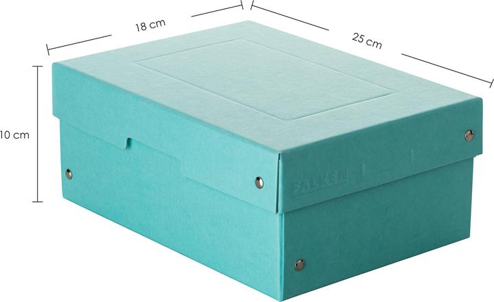 Actual product image Falken PURE Box Pastel A5 100 mm filling height azure (A5)