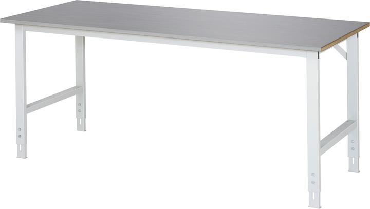 Image du produit RAU Etabli Table de base Tom 2000 x 800 mm Hauteur réglable (80 cm, 200 cm)