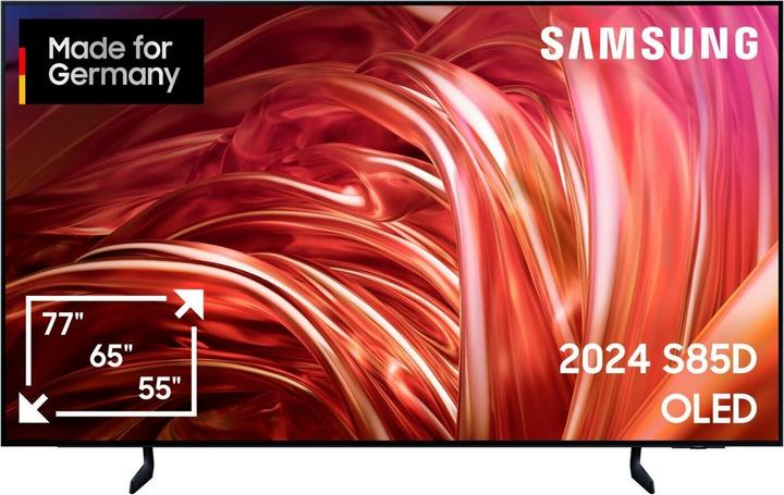 Produktbild Samsung 77" OLED 4K S85D Tizen OS™ Smart TV (2024) (77", S85D, OLED, UHD, 2024, DE)