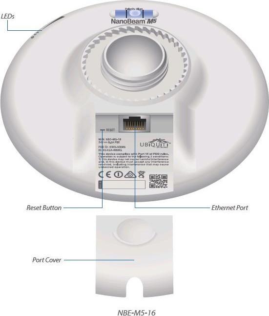 Produktbild Ubiquiti NanoBeam M, NBE-M5-16 (150 Mbit/s)