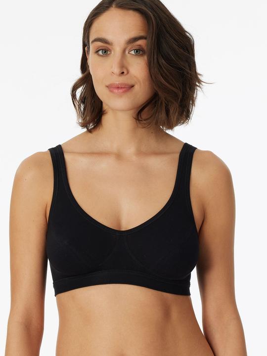 Produktbild Schiesser Bustier 95/5 Organic Cotton Padded (4er Pack, 80 A)
