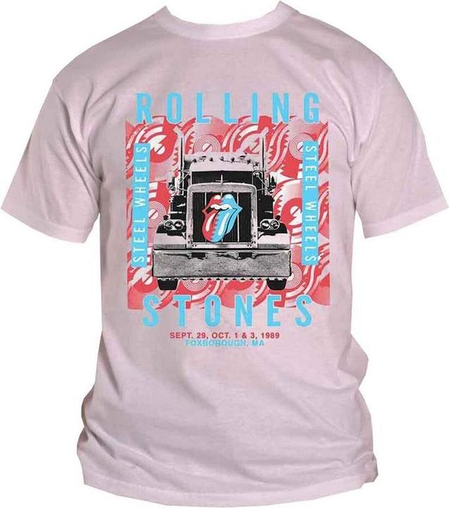 Actual product image The Rolling Stones Adult Steel Wheels TShirt (XL)