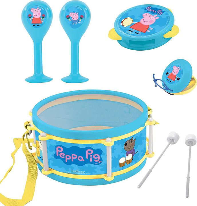 Immagine prodotto Lexibook Set musicale Peppa Wuz - 7 pezzi (Multilingue)