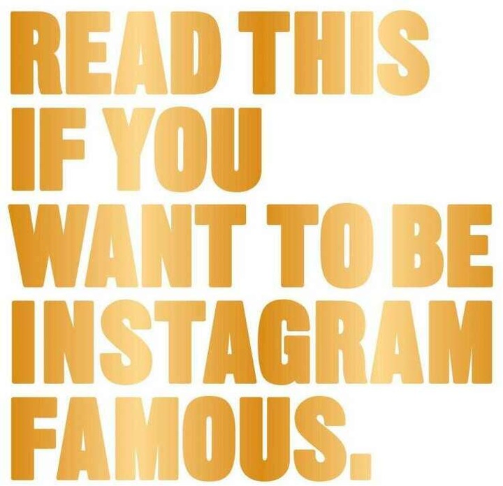 Produktbild Read This if You Want to Be Instagram Famous (Englisch, Henry Carroll, Editor), 2017)
