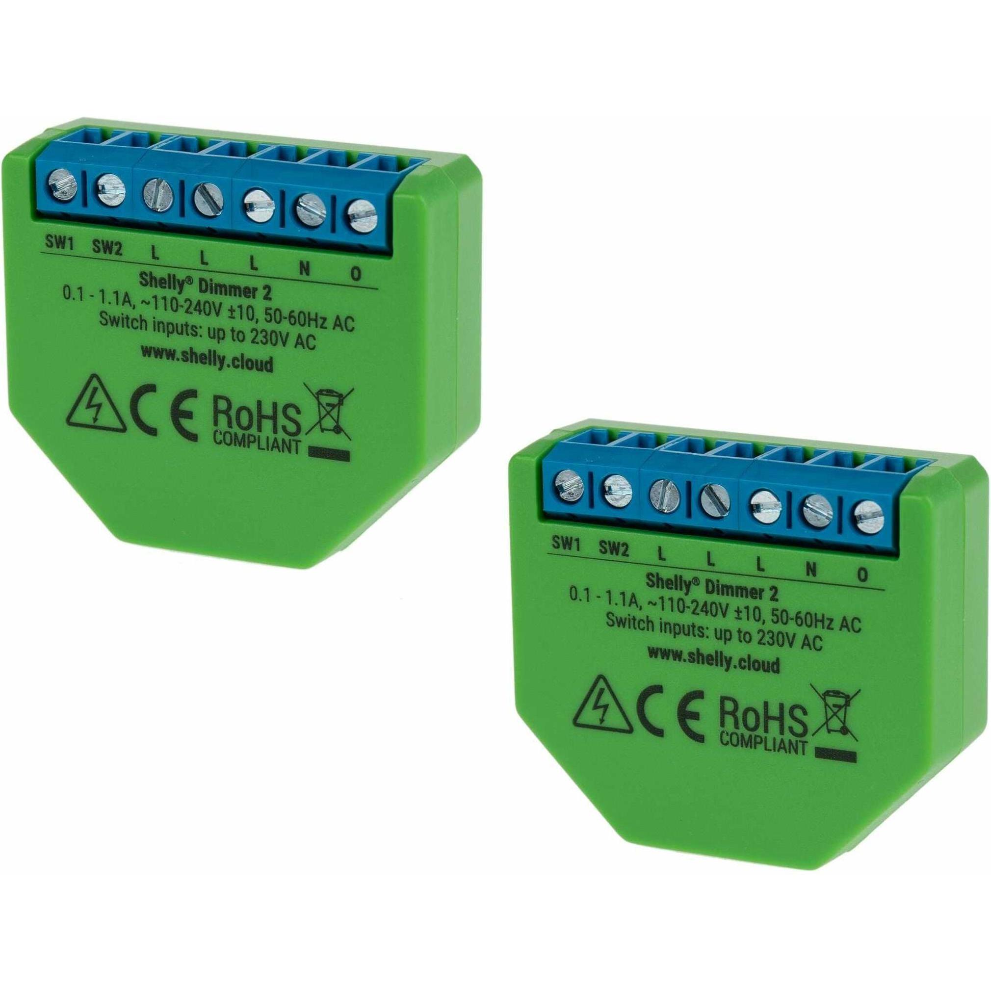 Shelly, Aktor, Dimmer 2 Double (Dimmaktor)
