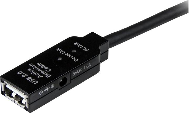 Produktbild StarTech 15m USB 2.0 Repeater Kabel - Aktives USB Verlängerungskabel mit Signalverstärker - 1 x USB Stecke... (15 m, USB 2.0, 5 W)