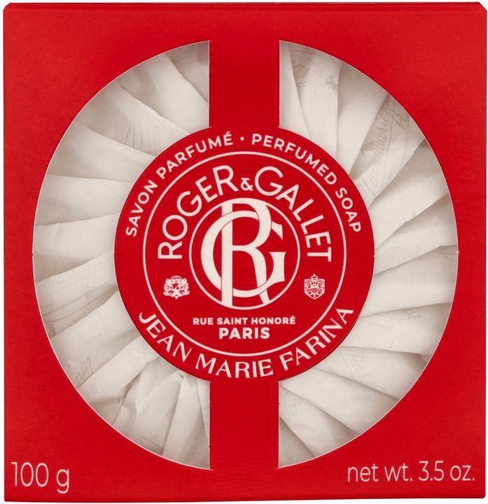 Actual product image Roger & Gallet Jean-Marie Farina scented soap (Hard soap, 100 g)