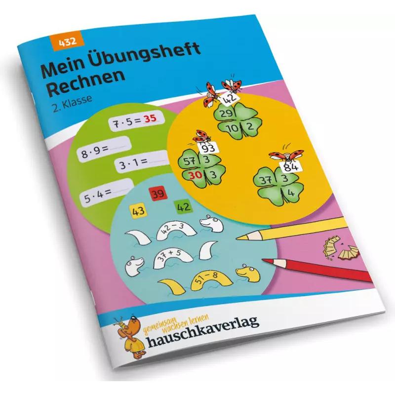 Mein Übungsheft Rechnen - 2. Klasse, A5-Heft, Schulbücher von Mascha Greune, Joshua Schulz