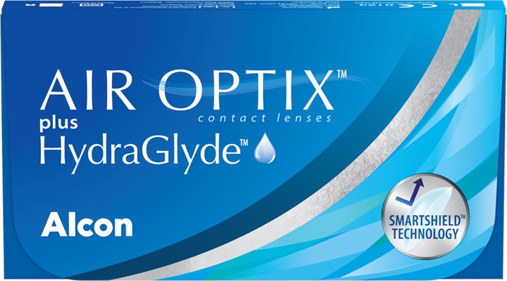 Actual product image Air Optix plus HydraGlyde (3 Piece, Monthly lens, Spherical)