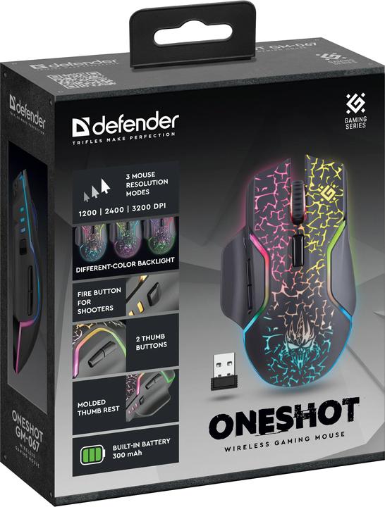 Produktbild Defender Oneshot GM-067 (Kabellos)