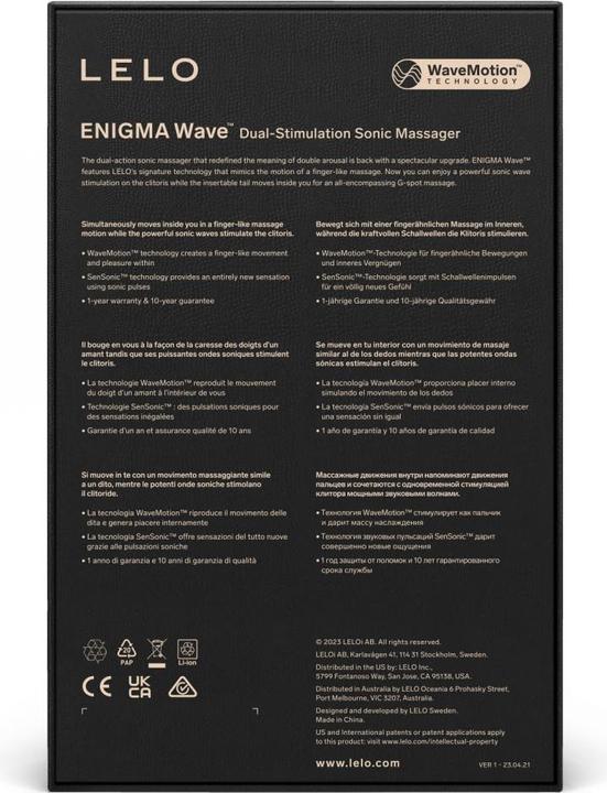 Productafbeelding LELO Enigma Wave