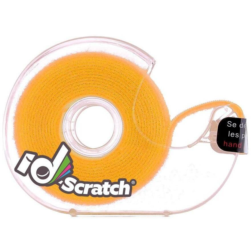 10x PatchSee, Klettband, Klettband-Box ID-SCRATCH Dispender Box Gelb (20 mm)