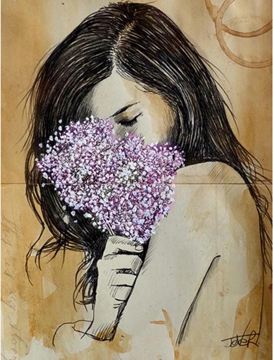 Produktbild Universal Textiles Poster Spring Bloom (50 x 40 cm)