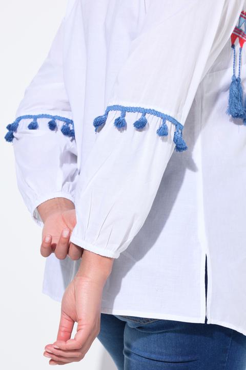 Immagine prodotto Angel of Style Camicia dal taglio svasato con rifiniture e frange (60)