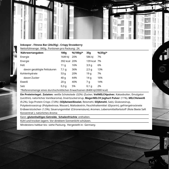 Actual product image Inkospor Active Crispy (24 pcs., 840 g)